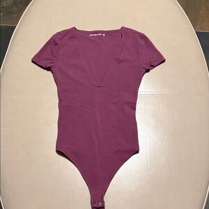 Abercrombie & Fitch Plum Bodysuit